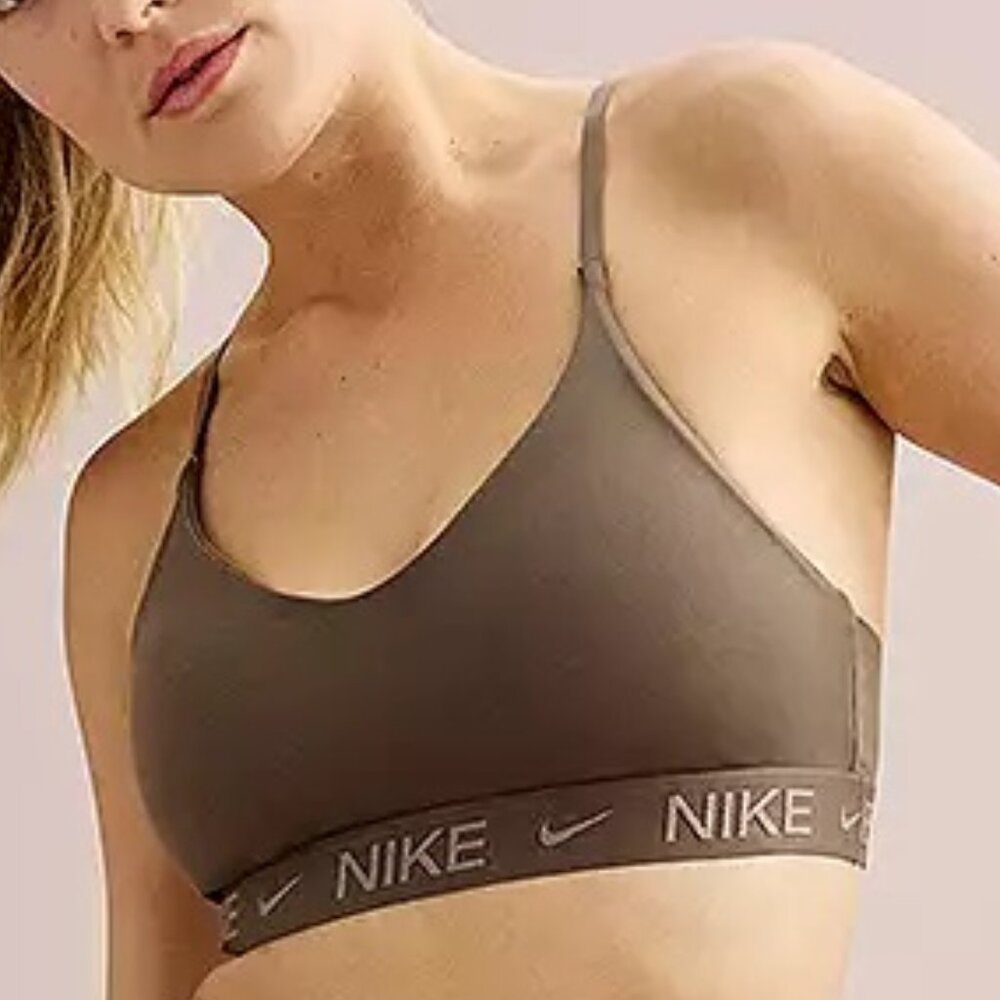 Nike brown Support Sports Bra